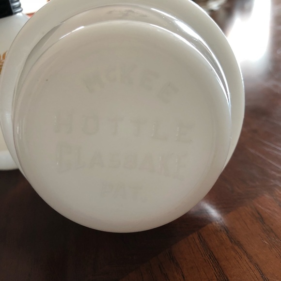 MCKEE VINTAGE HOTTLE GLASS BAKE - Picture 4 of 5
